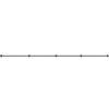 VEVOR Pipe Stair Handrail, 13FT Staircase Handrail, 440LBS Load Capacity Carbon Steel Pipe Handrail, Industrial Pipe Handrail with Wall Mount Support