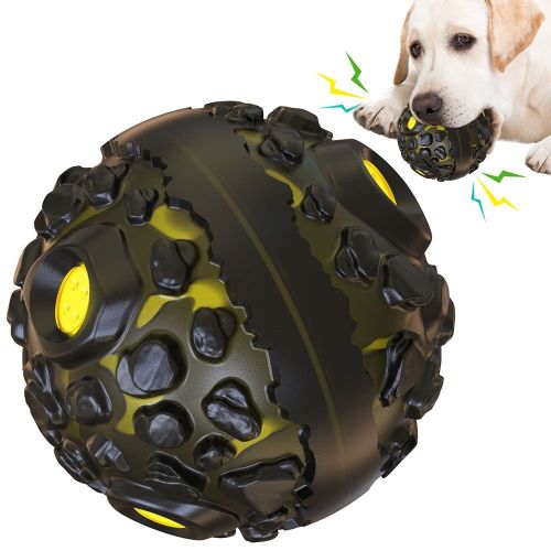 PawPartner Dog Ball Toy Squeaky Giggle Interactive Puppy Ball For Aggressive Chewers Indestructible Chew Toys For Small/Medium PawPartner Dog Ball Toy Squeaky Giggle Interactive Puppy Ball For Aggressive Chewers Indestructible Chew Toys For Small/Medium